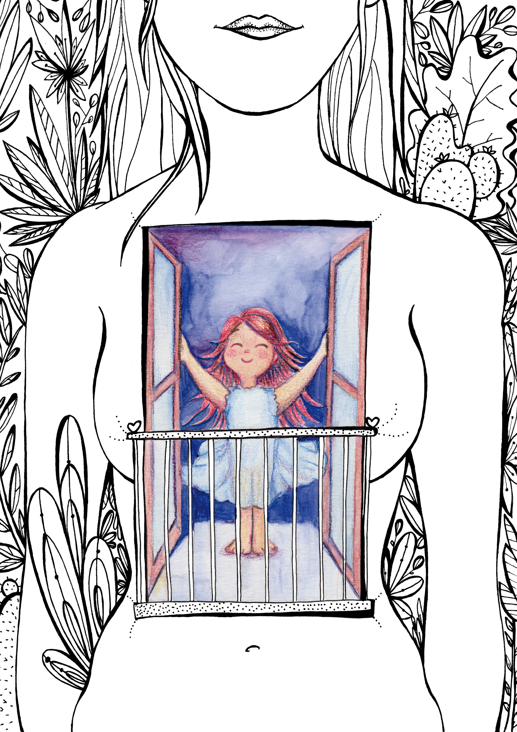 Elvira Roitegui ilustración